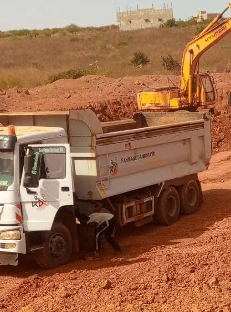 exploitation de  carrières